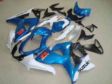 Buy 2009-2016 Light Blue White Black OEM Style Suzuki GSXR 1000 Motorcycle Fairings UK