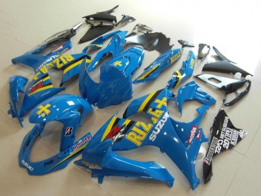 Buy 2009-2016 Blue Yellow Rizla Hopper Motul Suzuki GSXR 1000 Motorcycle Fairings UK