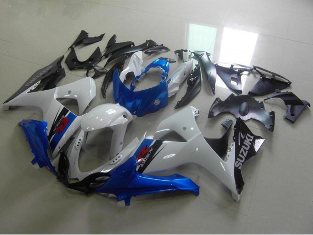 2009-2016 White Blue Black OEM Style Suzuki GSXR 1000 Motorcycle Fairings UK
