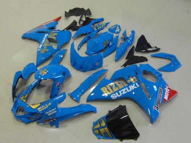 Buy 2009-2016 Blue Gold Rizla Motul Suzuki GSXR 1000 Motorcycle Fairings UK