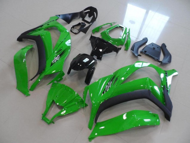 2011-2015 Green Black OEM Style Kawasaki ZX10R Motorcycle Fairings UK