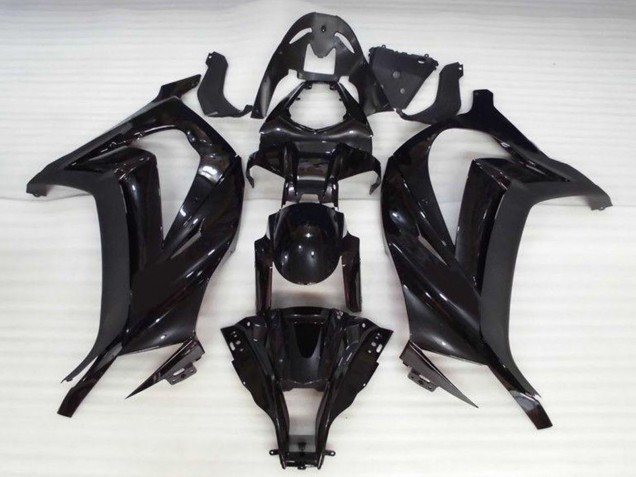 2011-2015 Glossy Black Kawasaki ZX10R Motorcycle Fairing UK