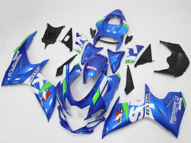 2011-2024 Blue White Green Suzuki GSXR 600/750 Motorcycle Fairings UK