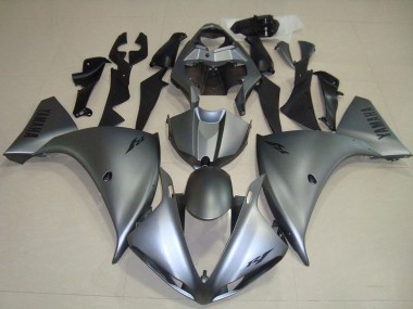 Buy 2012-2014 Matte Grey Yamaha YZF R1 Motorcycle Fairing UK