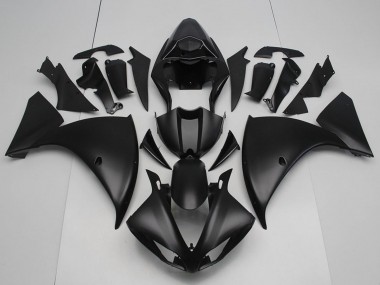 Buy 2012-2014 Matte Black Yamaha YZF R1 Motorcycle Fairings UK