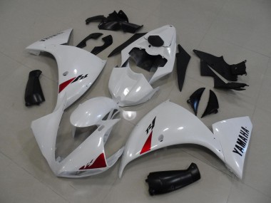 Buy 2012-2014 White Yamaha YZF R1 Motorcycle Fairings UK