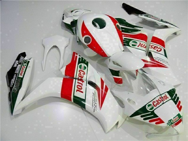 2012-2016 White Red Green Castrol Honda CBR1000RR Motorcycle Fairing UK