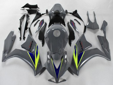 Buy 2012-2016 Nardo Grey Blue Fluo Yellow Honda CBR1000RR Motorcycle Fairings UK