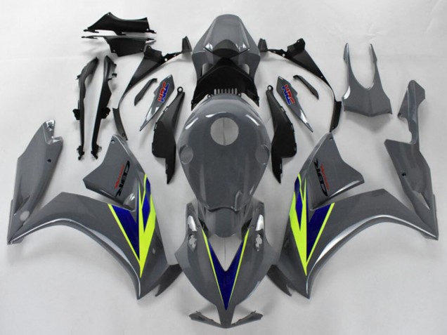 2012-2016 Nardo Grey Blue Fluo Yellow Honda CBR1000RR Motorcycle Fairings UK
