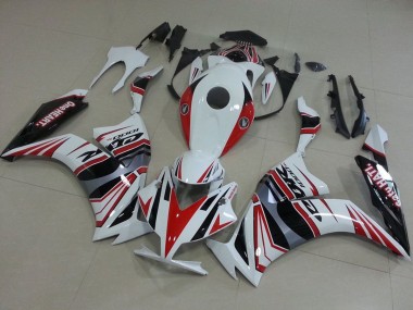 Buy 2012-2016 White Red Silver Black One Heart Honda CBR1000RR Motorcycle Fairings UK