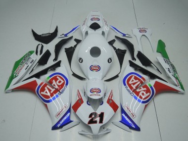 Buy 2012-2016 White Red Blue Green Pata 21 Honda CBR1000RR Motorcycle Fairings UK