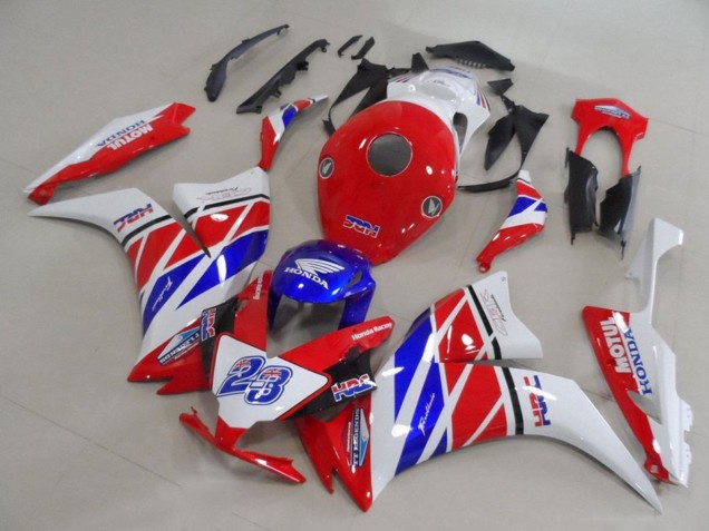 2012-2016 White Red Blue HRC 23 Honda CBR1000RR Motorcycle Fairings UK