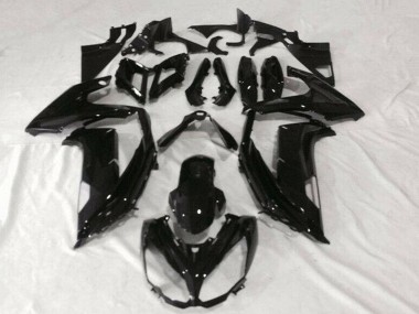 Buy 2012-2016 Glossy Black Kawasaki EX650 Motorcycle Fairings UK
