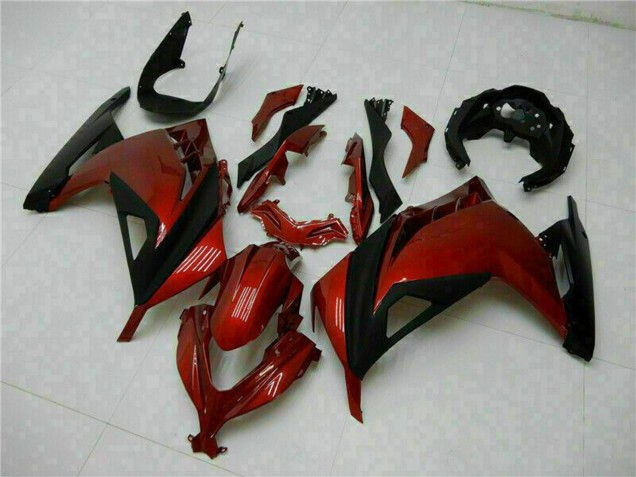 2013-2024 Red Black Kawasaki Ninja 300 EX300R Motorcycle Fairings UK