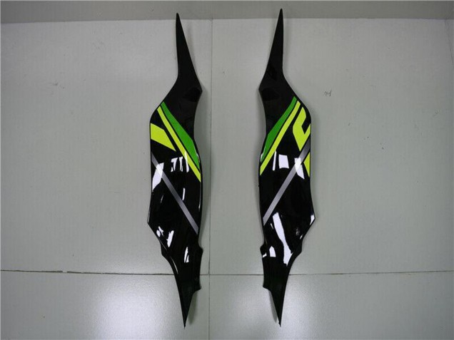 2013-2018 Green Yellow Glossy Black Matte Black Kawasaki ZX6R Motorcycle Fairings UK
