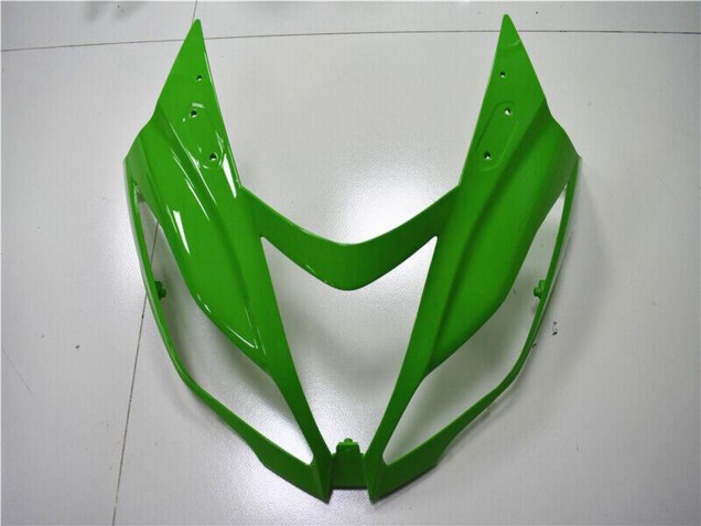 2013-2018 Green White Glossy Black Kawasaki ZX6R Motorcycle Fairings UK