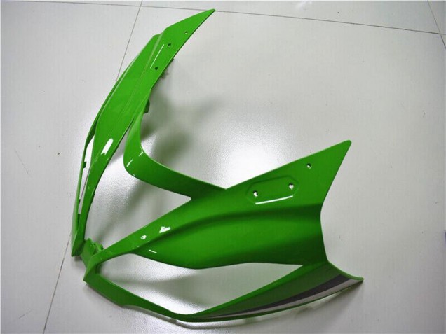 2013-2018 Green White Glossy Black Kawasaki ZX6R Motorcycle Fairings UK