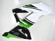 2013-2018 Green White Glossy Black Kawasaki ZX6R Motorcycle Fairings UK