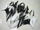 2013-2018 White Matte Black Kawasaki ZX6R Abs Fairings UK
