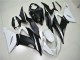 2013-2018 White Matte Black Kawasaki ZX6R Abs Fairings UK