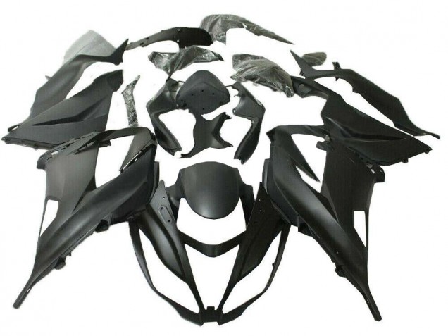 2013-2018 Matte Black Kawasaki ZX6R Motorcycle Fairing Kits UK