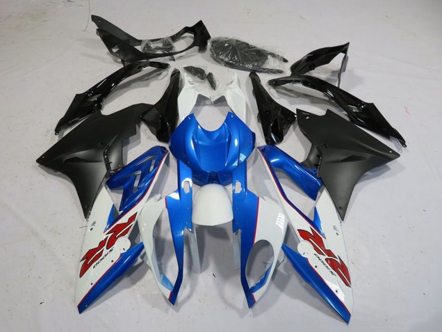 2015-2016 White Blue Matte Black BMW S1000RR Motorcycle Fairing UK