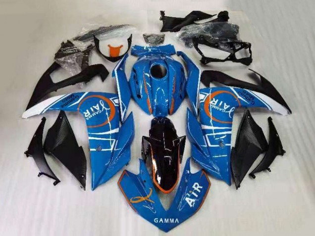 2015-2018 Blue White Black Orange Yamaha YZF R3 Motorcycle Fairings UK