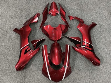 Buy 2015-2019 Red White Black Yamaha YZF R1 Motorcycle Fairings UK