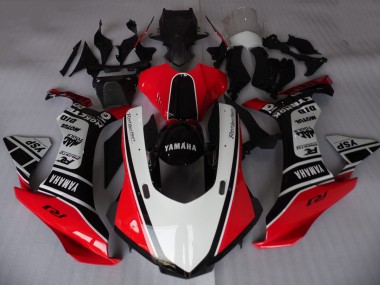 Buy 2015-2019 White Red Black Motul YSP Yamaha YZF R1 Motorcycle Fairings UK