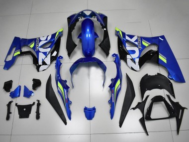 Buy 2017-2024 Blue White Green Suzuki GSXR 1000 Motorcycle Fairings UK