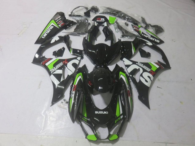 2017-2025 Glossy Black Green White Suzuki GSXR 1000 Motorcycle Fairings UK