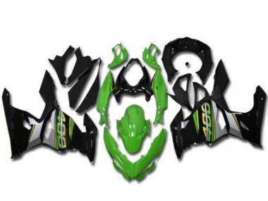 Buy 2018-2024 Green Black Grey Kawasaki EX400 Motorcycle Fairings UK