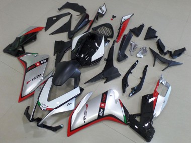 Buy 2012-2018 Silver Red Glossy Black Aprilia RS4 50 125 Motorcycle Fairing UK