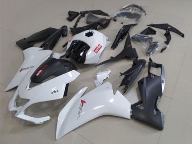 Buy 2012-2018 White Matte Black Aprilia RS4 50 125 Motorcycle Fairings UK