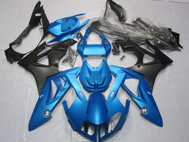 2009-2014 Blue Matte Black BMW S1000RR Motorcycle Fairings Kits UK