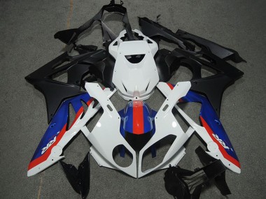 Buy 2009-2014 White Red Blue Matte Black BMW S1000RR Motorcycle Fairing Kits UK