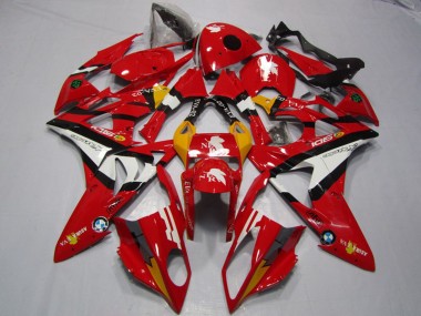 Buy 2009-2014 Red White Black BMW S1000RR Motorcycle Fairings UK
