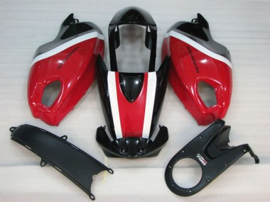 Buy 2008-2012 White Red Glossy Black Ducati Monster 696 Motorcycle Fairing Kits UK