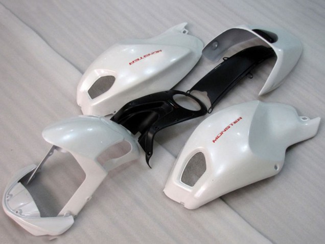 2008-2012 White Ducati Monster 696 Motorcycle Fairings UK