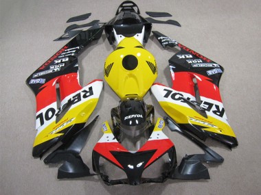 Buy 2004-2005 Yellow White Red Glossy Black Repsol Honda CBR1000RR Motorcycle Fairing UK