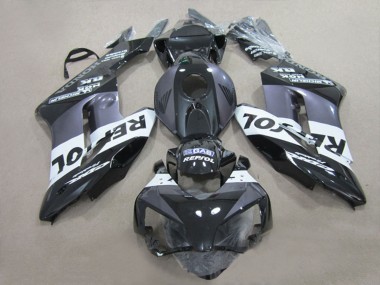 Buy 2004-2005 Glossy Black White Grey Repsol Honda CBR1000RR Motorcycle Fairings UK