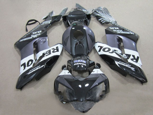 2004-2005 Glossy Black White Grey Repsol Honda CBR1000RR Motorcycle Fairings UK