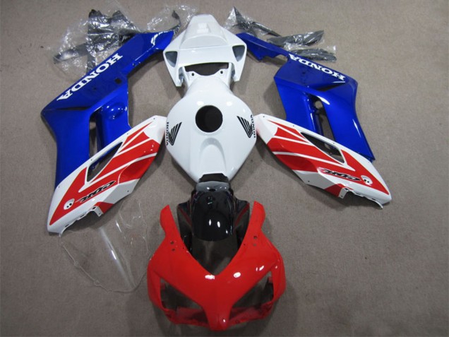 2004-2005 White Red Blue Honda CBR1000RR Bike Fairings UK