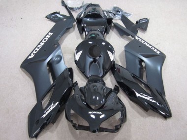 Buy 2004-2005 Glossy Black Matte Black White Decals Honda CBR1000RR Motorcycle Fairings UK