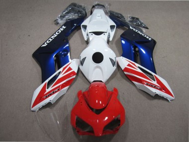 Buy 2004-2005 White Red Blue Honda CBR1000RR Motorcycle Fairing Kits UK