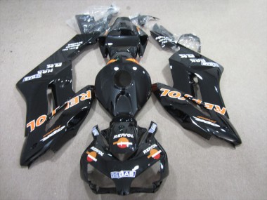 Buy 2004-2005 Glossy Black Orange Repsol Honda CBR1000RR Motorcycle Fairings UK