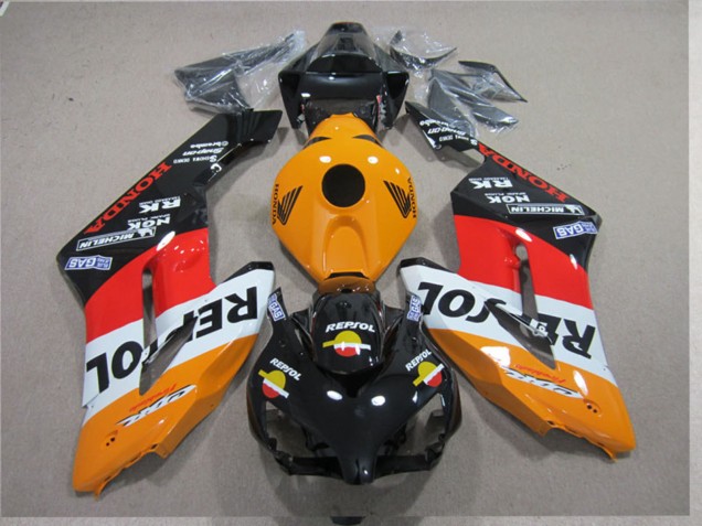 2004-2005 Orange White Red Glossy Black Repsol Honda CBR1000RR Motorcycle Fairings Kits UK