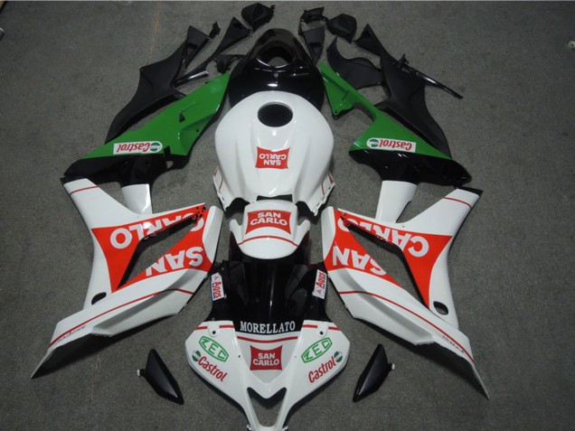 2004-2005 White Red Green Glossy Black San Carlo Castrol Honda CBR1000RR Motorcycle Fairings UK