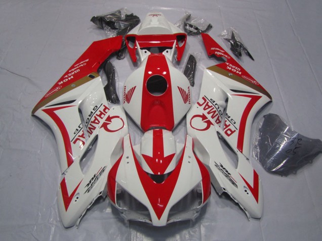 2004-2005 White Red Pramac Honda CBR1000RR Motorcycle Fairings UK