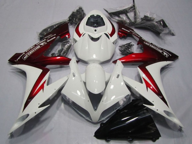 2004-2005 White Red Honda CBR1000RR Motorcycle Fairings UK
